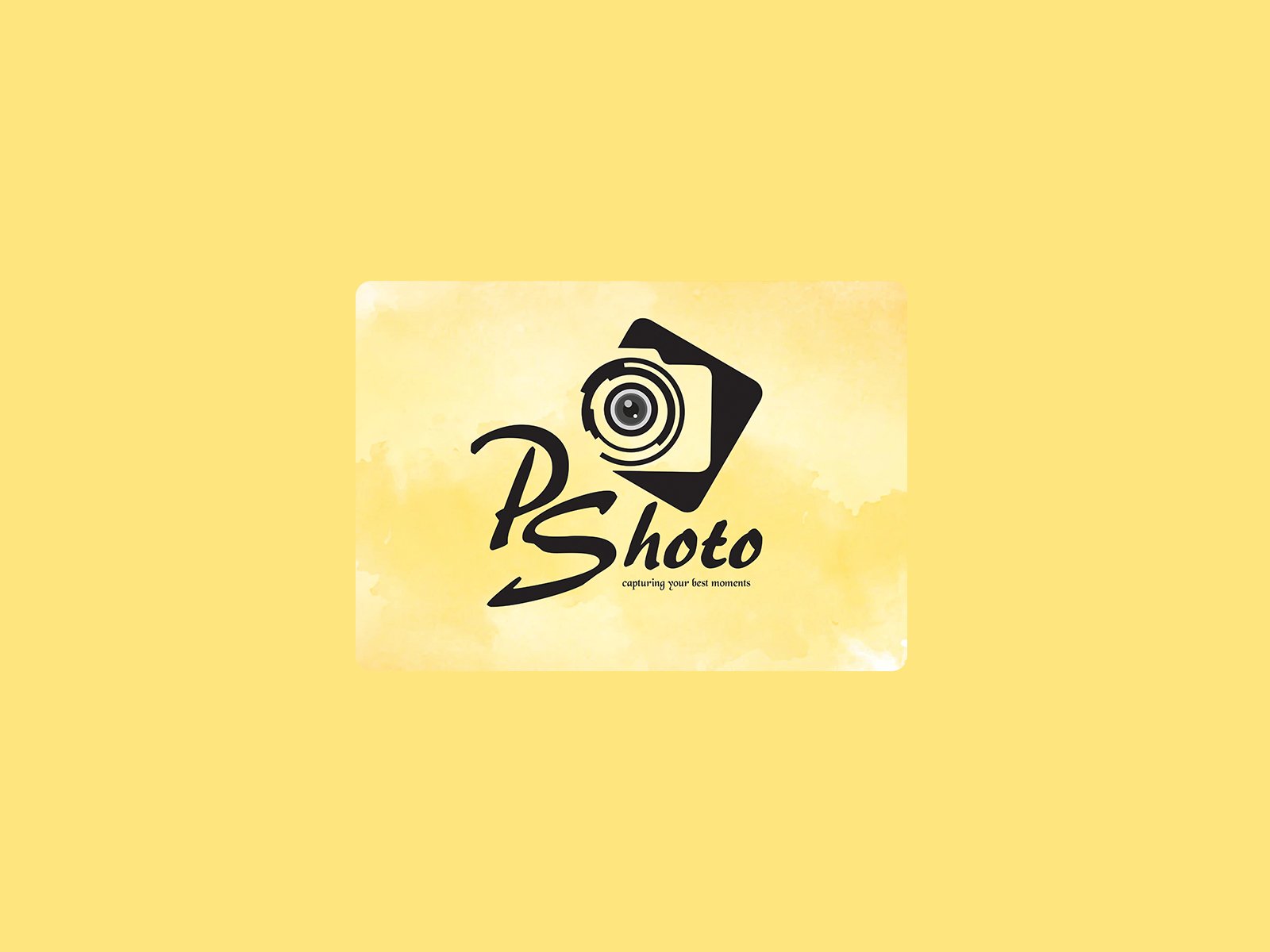 PShoto Brand Logo Design