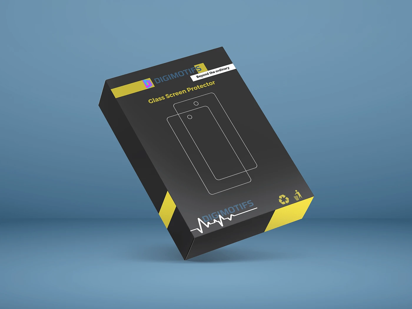 Mobile Glass Protector Branding Design