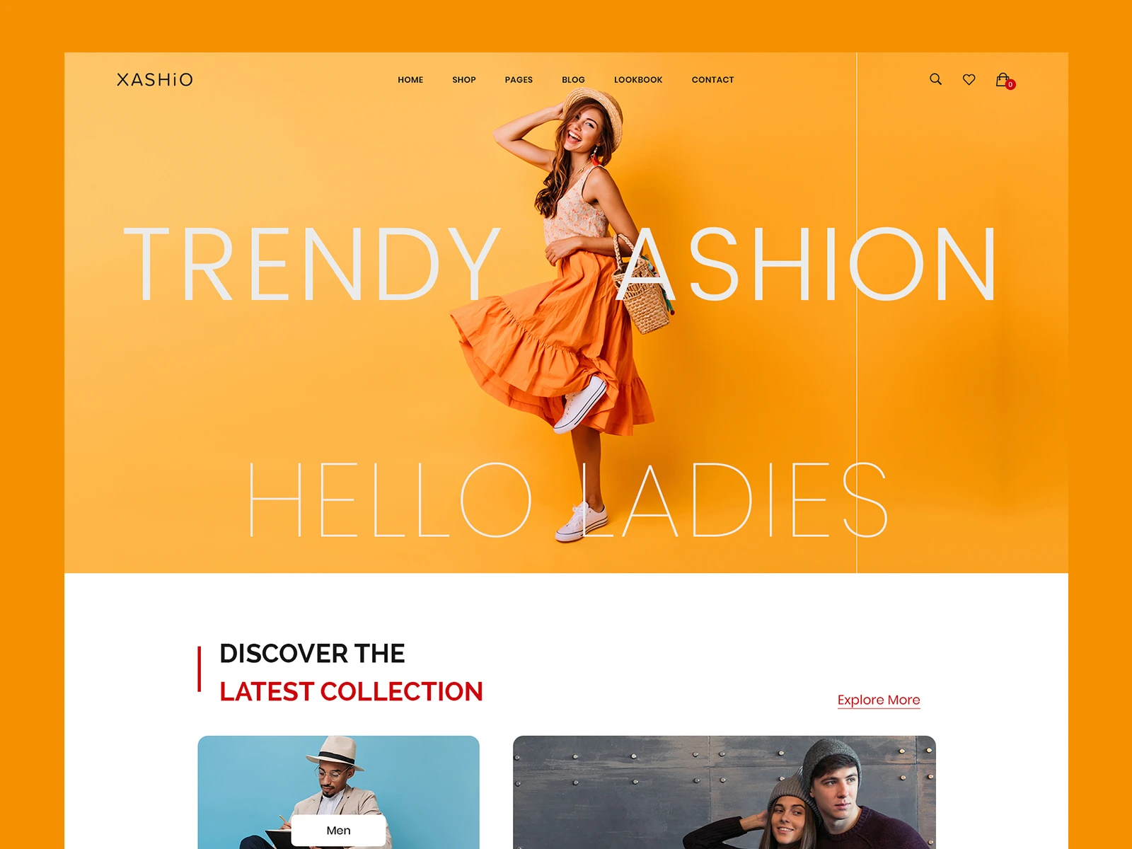 XASHIO Website Design — UI / UX Design — Figma