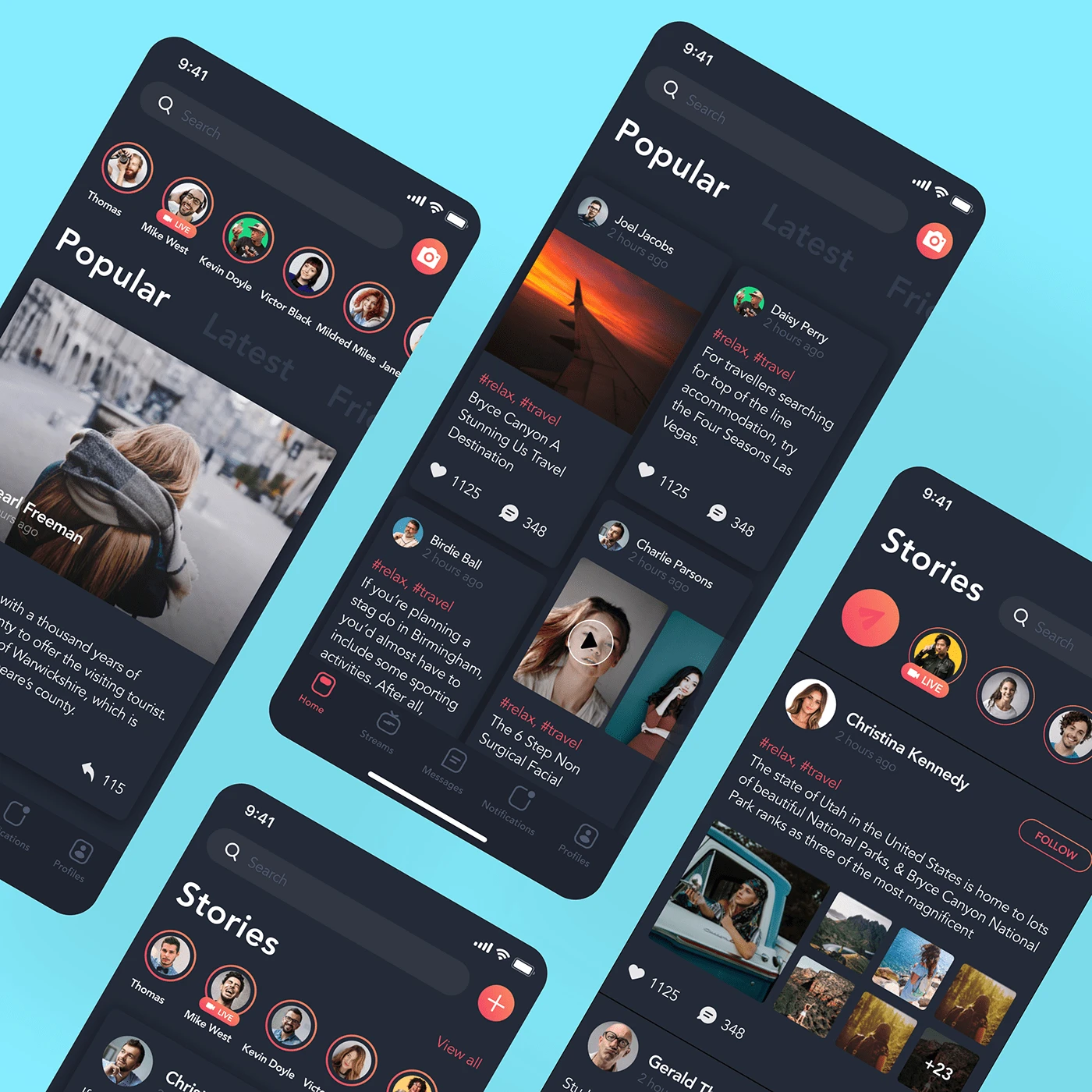Zingo Social UI Kit - Social App