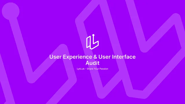 LykLuk - UX/UI Audit Case Study