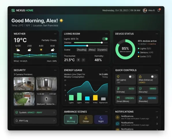 Nexus Home Admin Panel