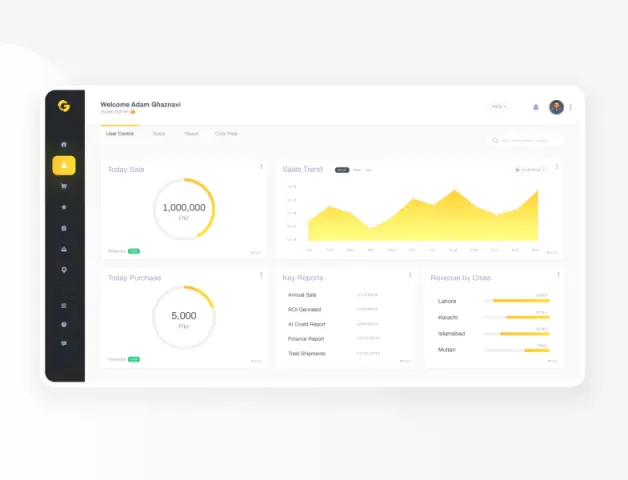 Sales & Analytics Dashboard
