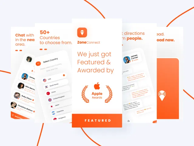 ZoneConnect — An Instant Chat App — Google & Apple Store