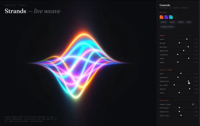 Strands Fluid Animation