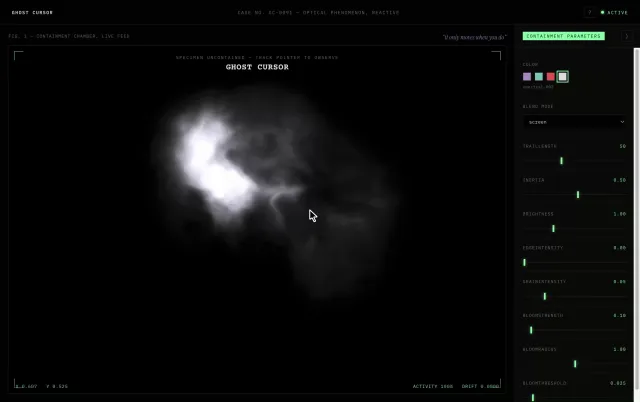Cursor Animation | Ghost Clouds