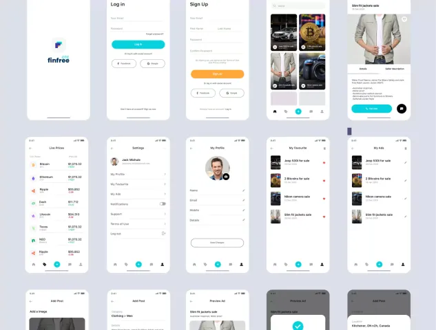 FinFree OTC APP UI